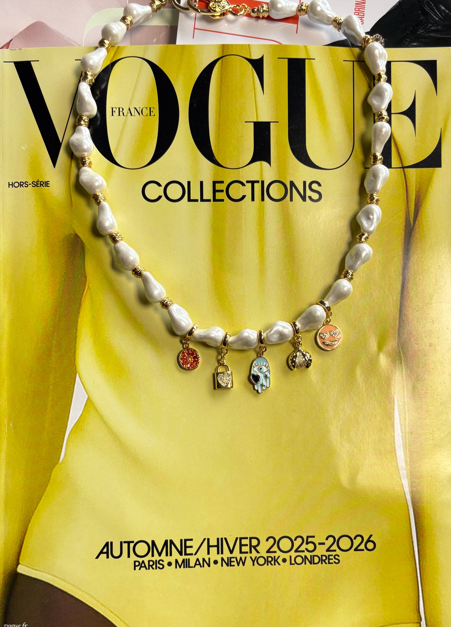 Collar Charms Copa