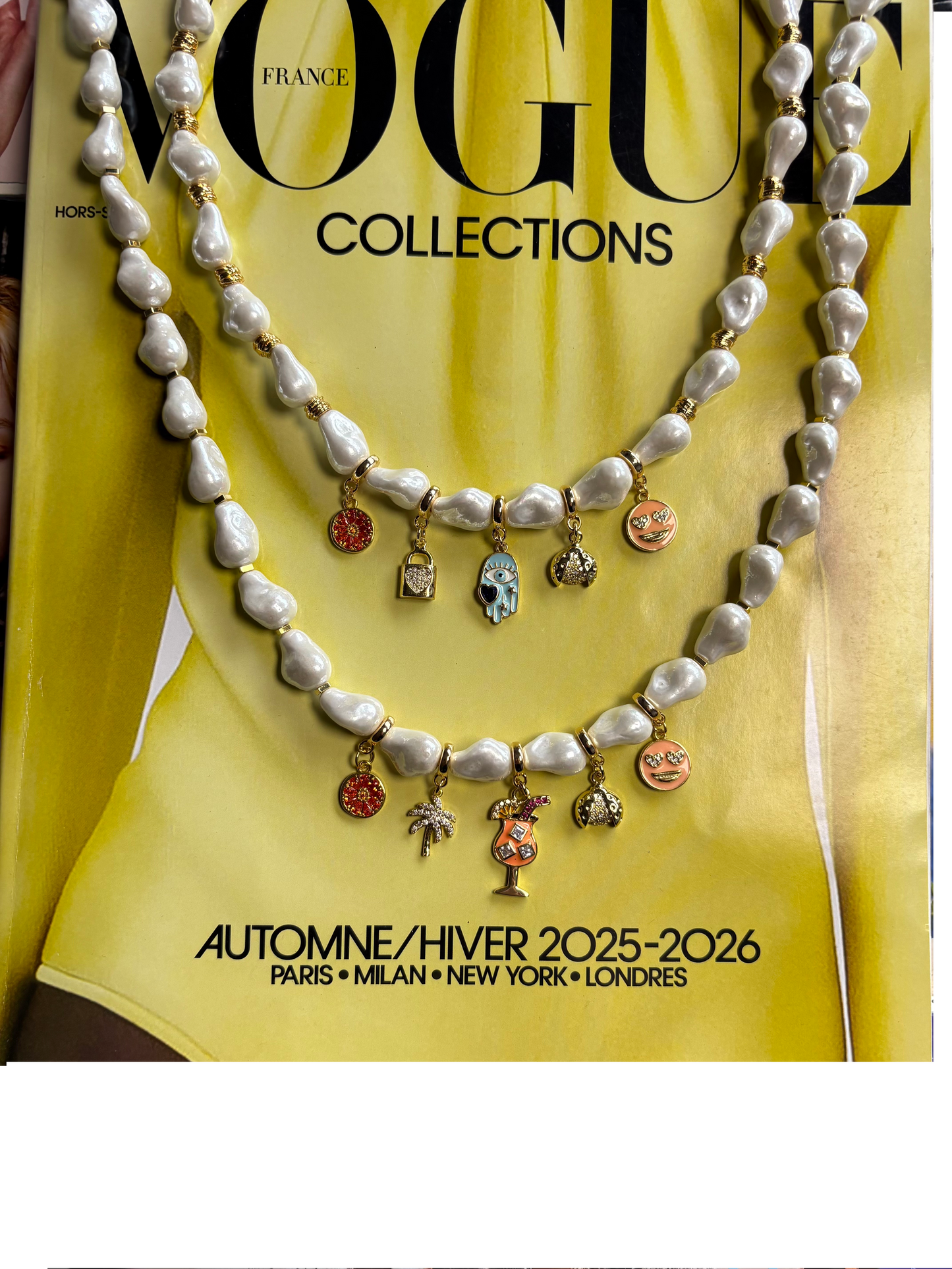 Collar Charms Copa