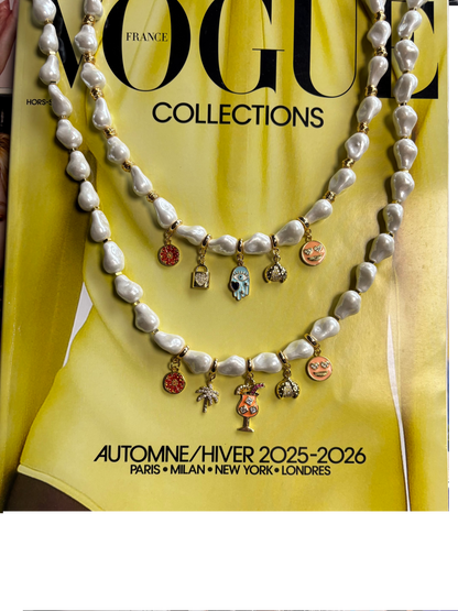 Collar Charms Copa